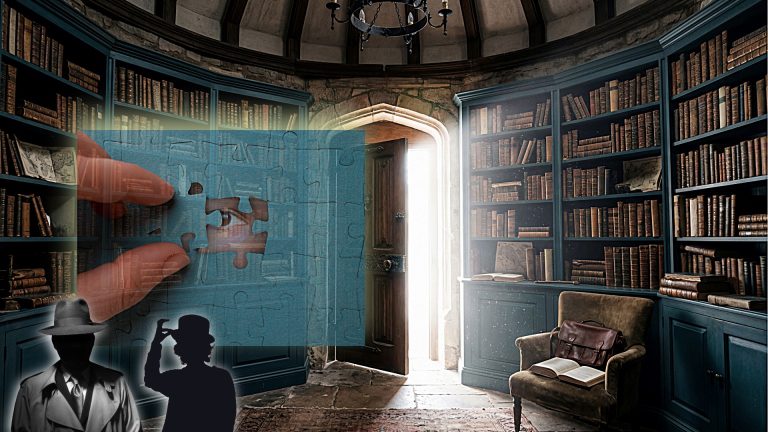 Biblioteca y personajes ocultos