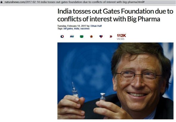 Noticia sobre Bill Gates