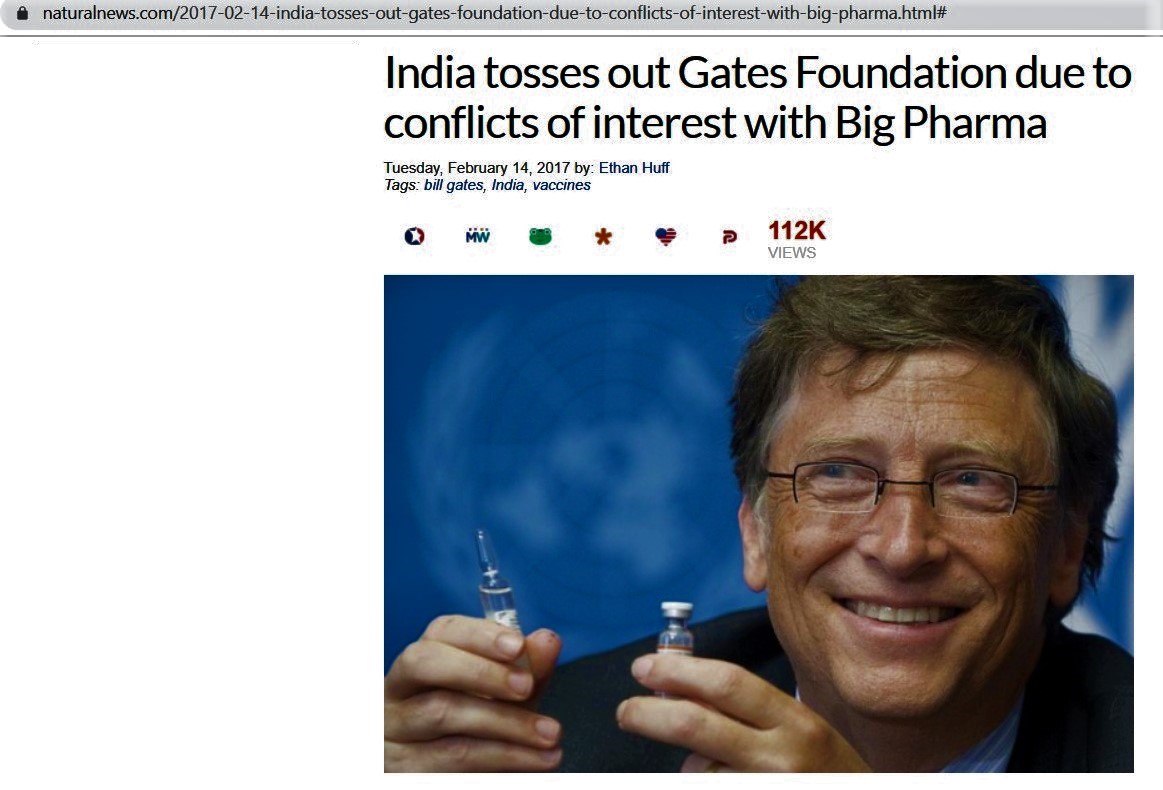 Noticia sobre Bill Gates